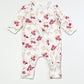 Floral zip onesie - Size 000