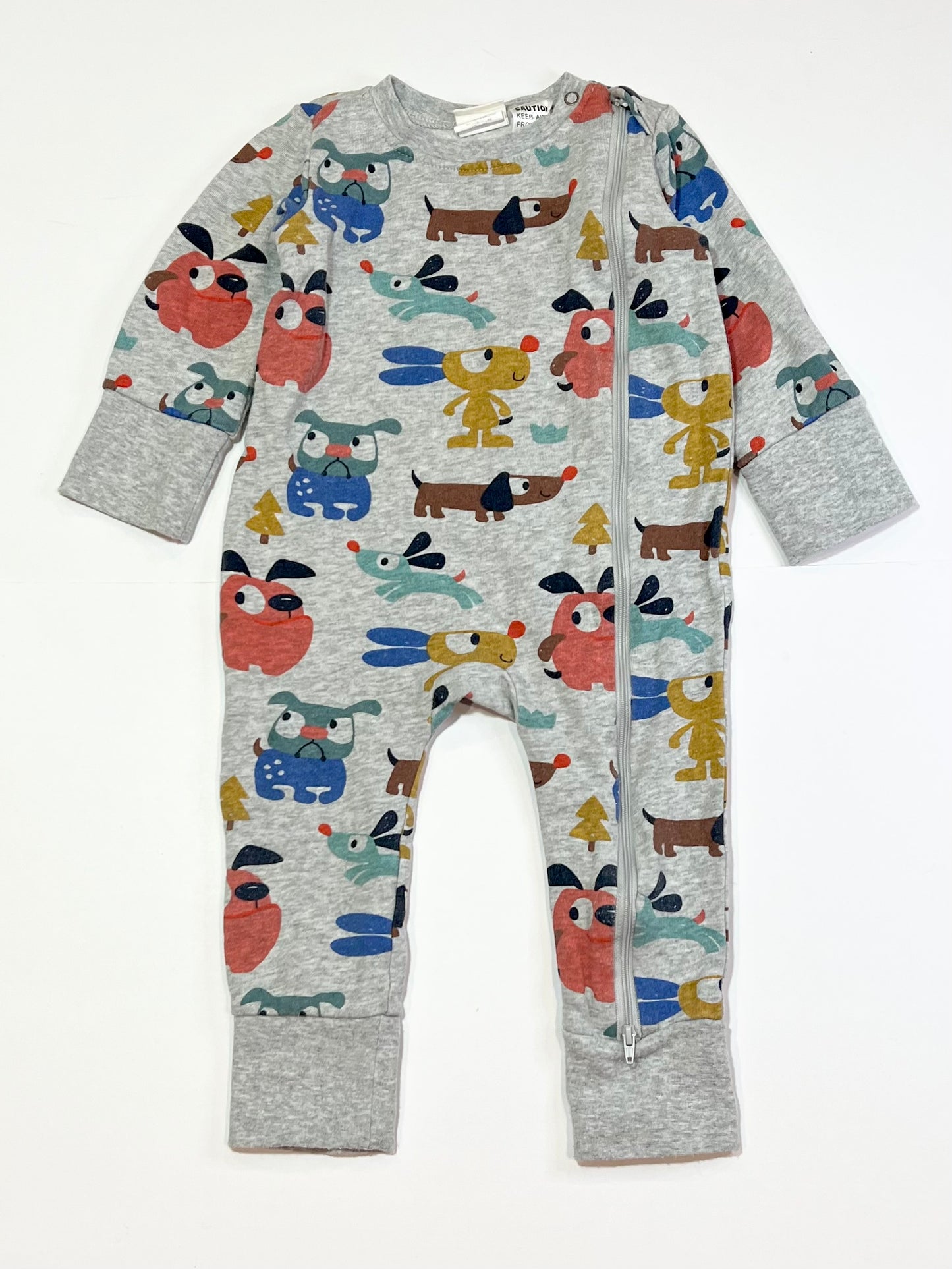 Fleece zip onesie - Size 1