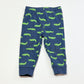 Green croc leggings - Size 1