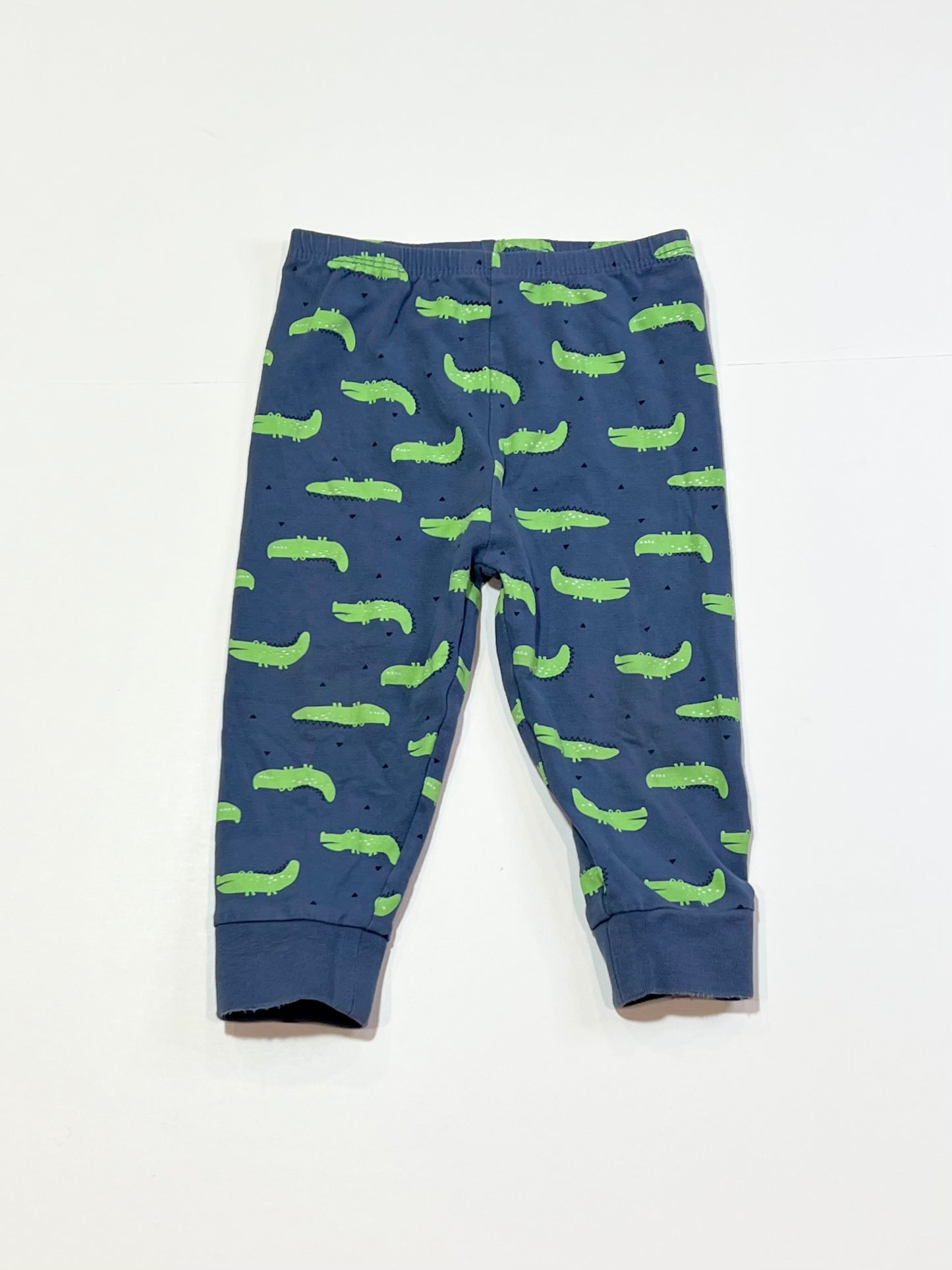 Green croc leggings - Size 1