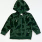 Green dino zip hoodie - Size 1
