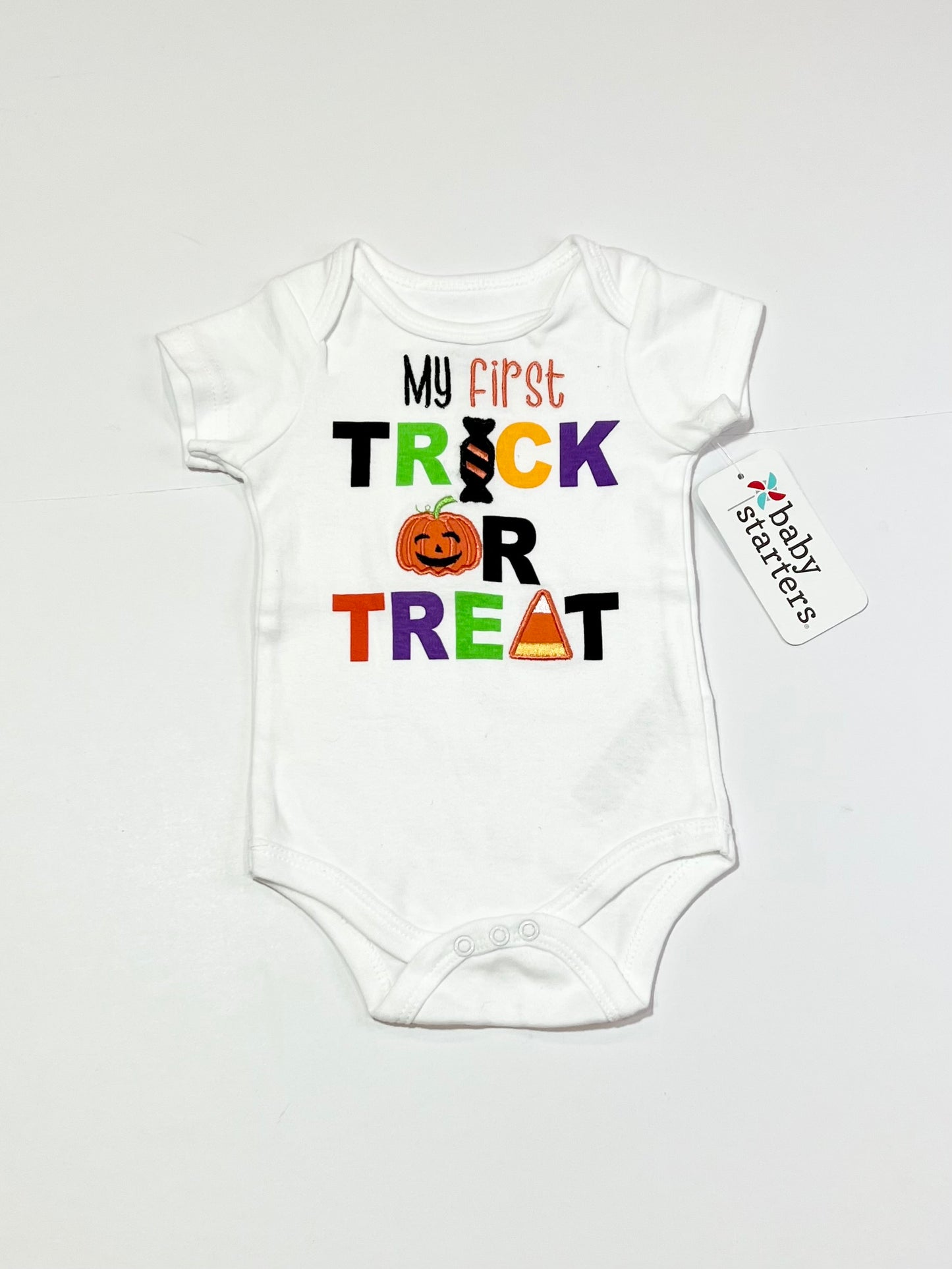 Trick or treat bodysuit brand new - Size 00