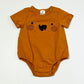 Pumpkin bodysuit with beanie - Size 0