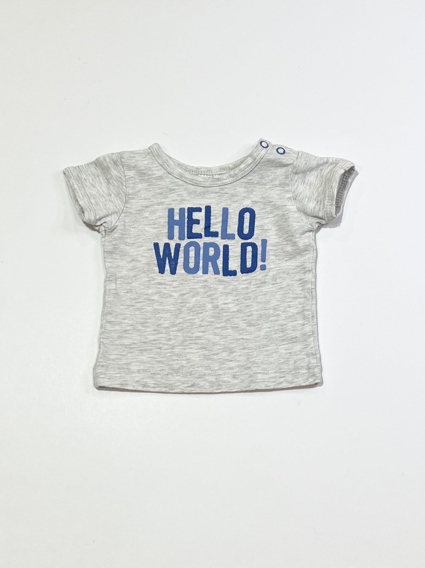 Hello world! tee - Size 0000