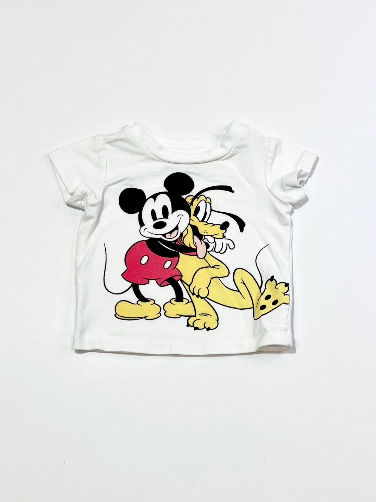 Mickey and Pluto tee - Size 0000