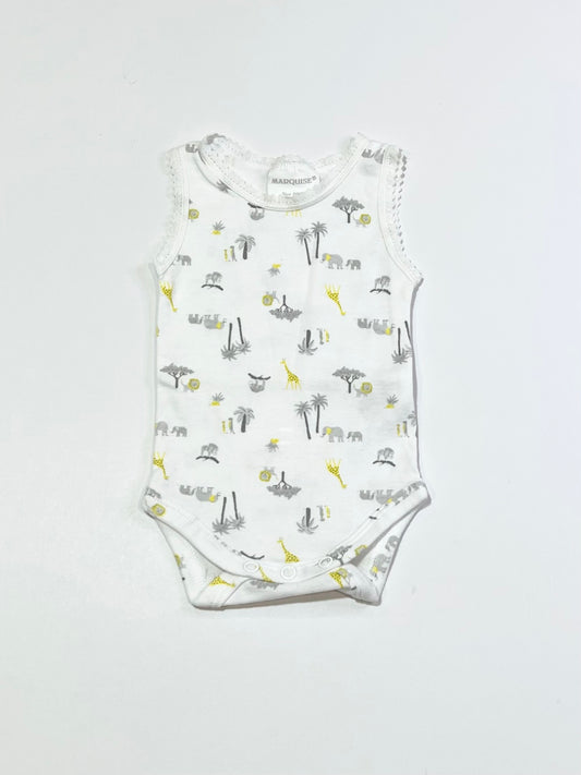 African animals bodysuit - Size 0000