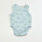 Blue bikes bodysuit - Size 0000