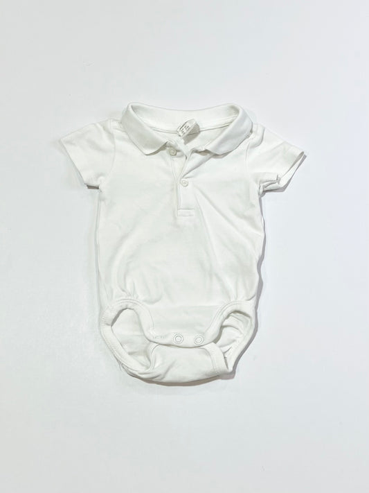 White polo bodysuit - Size 0000