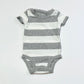 Grey striped bodysuit - Size 0000