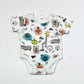 Animals bodysuit - Size 0000