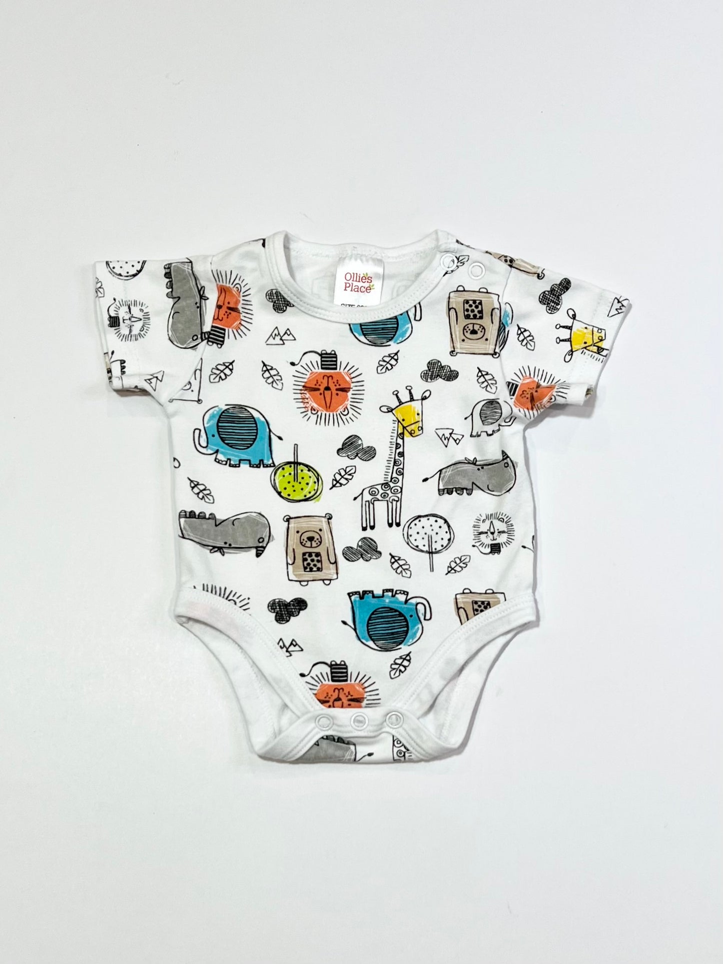 Animals bodysuit - Size 0000