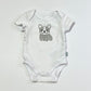 Grey puppy bodysuit - Size 0000