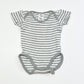 Striped ribbed bodysuit - Size 0000
