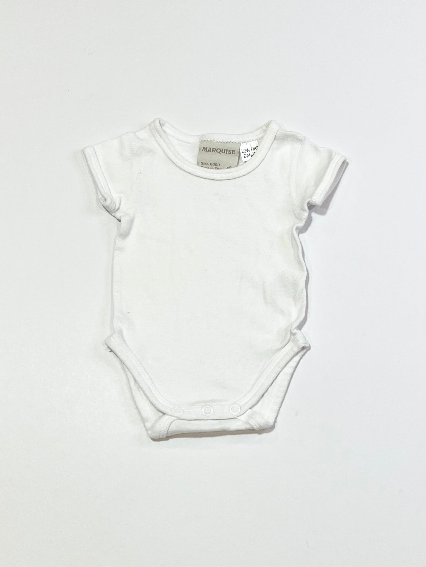 White bodysuit - Size 0000