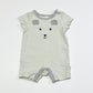 Striped bear romper - Size 0000