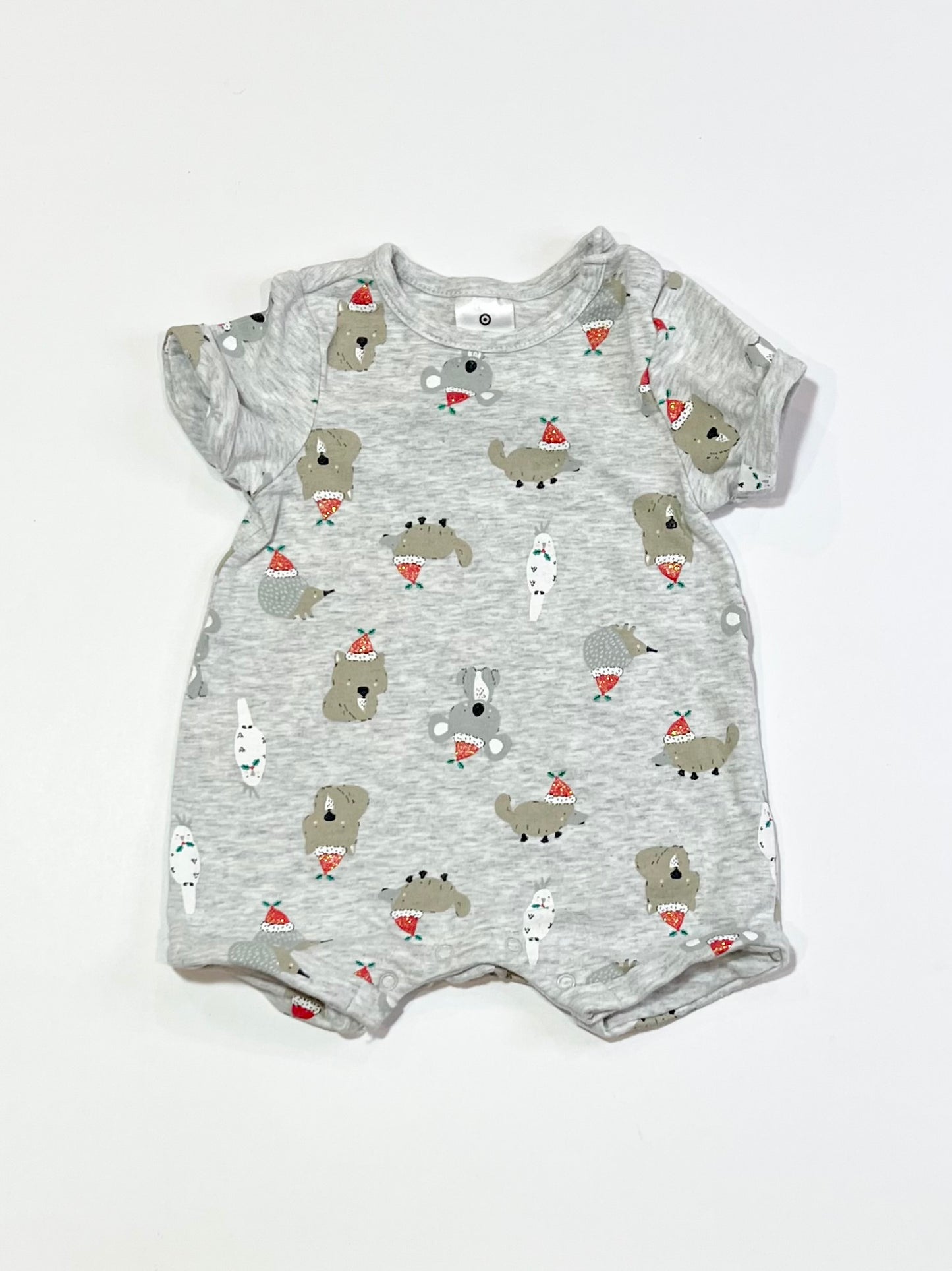 Aussie Christmas romper - Size 0000