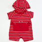 Striped crab romper - Size 0000