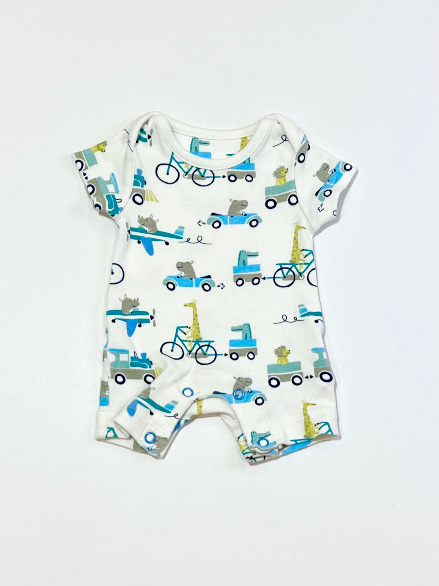 Riding animals romper - Size 0000