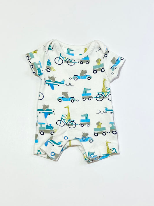 Riding animals romper - Size 0000