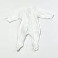 White zip onesie - Size 00000