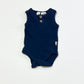 Navy ribbed bodysuit - Size 00000