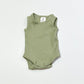 Green ribbed bodysuit - Size 00000