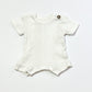 White waffle romper - Size 00000