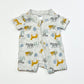 Cats zip romper - Size 00000