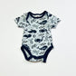 Whales and lobsters bodysuit - Size 00000