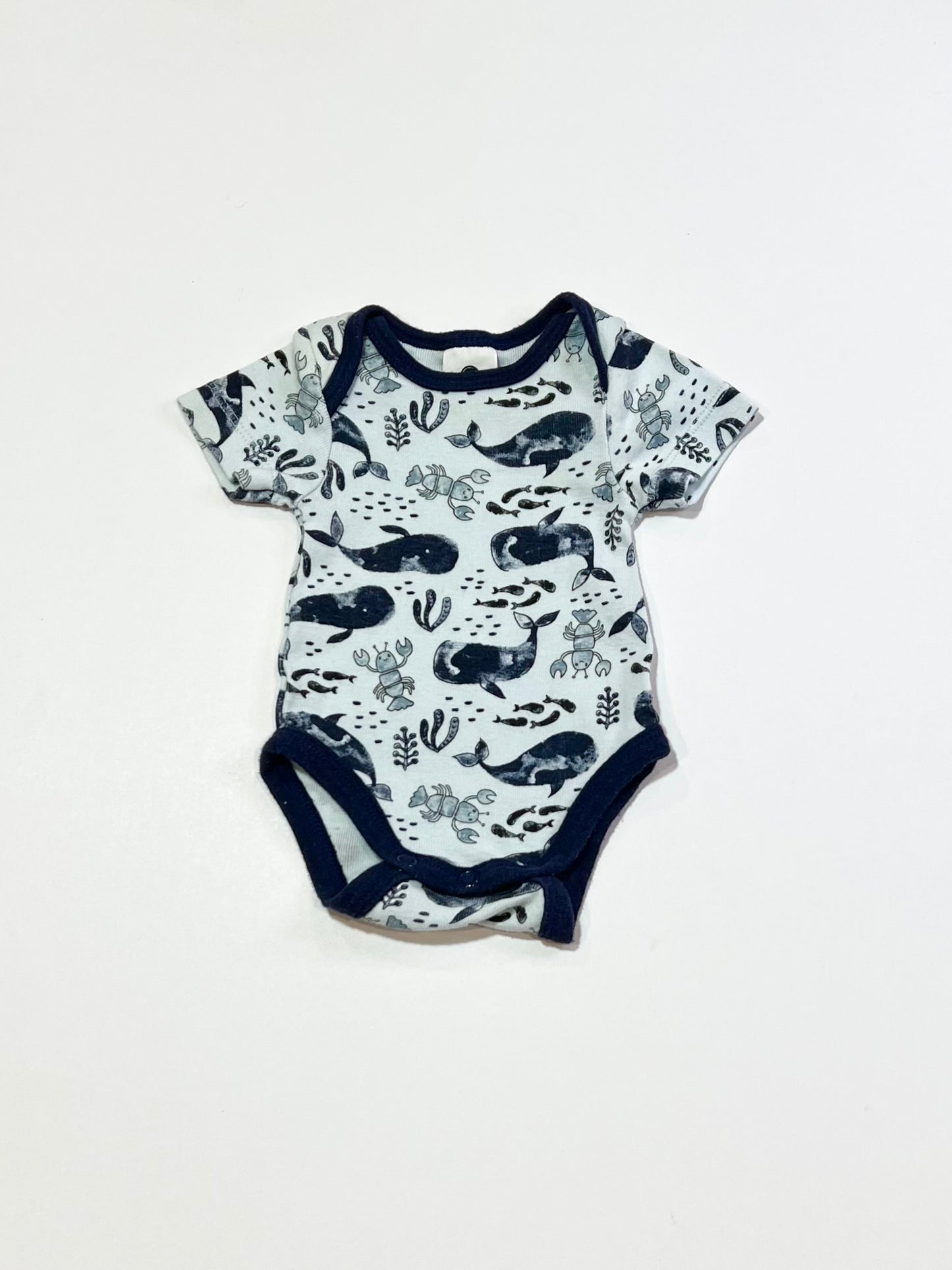 Whales and lobsters bodysuit - Size 00000
