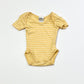 Yellow striped bodysuit - Size 00000