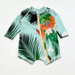Floral zip swim suit - Size 000