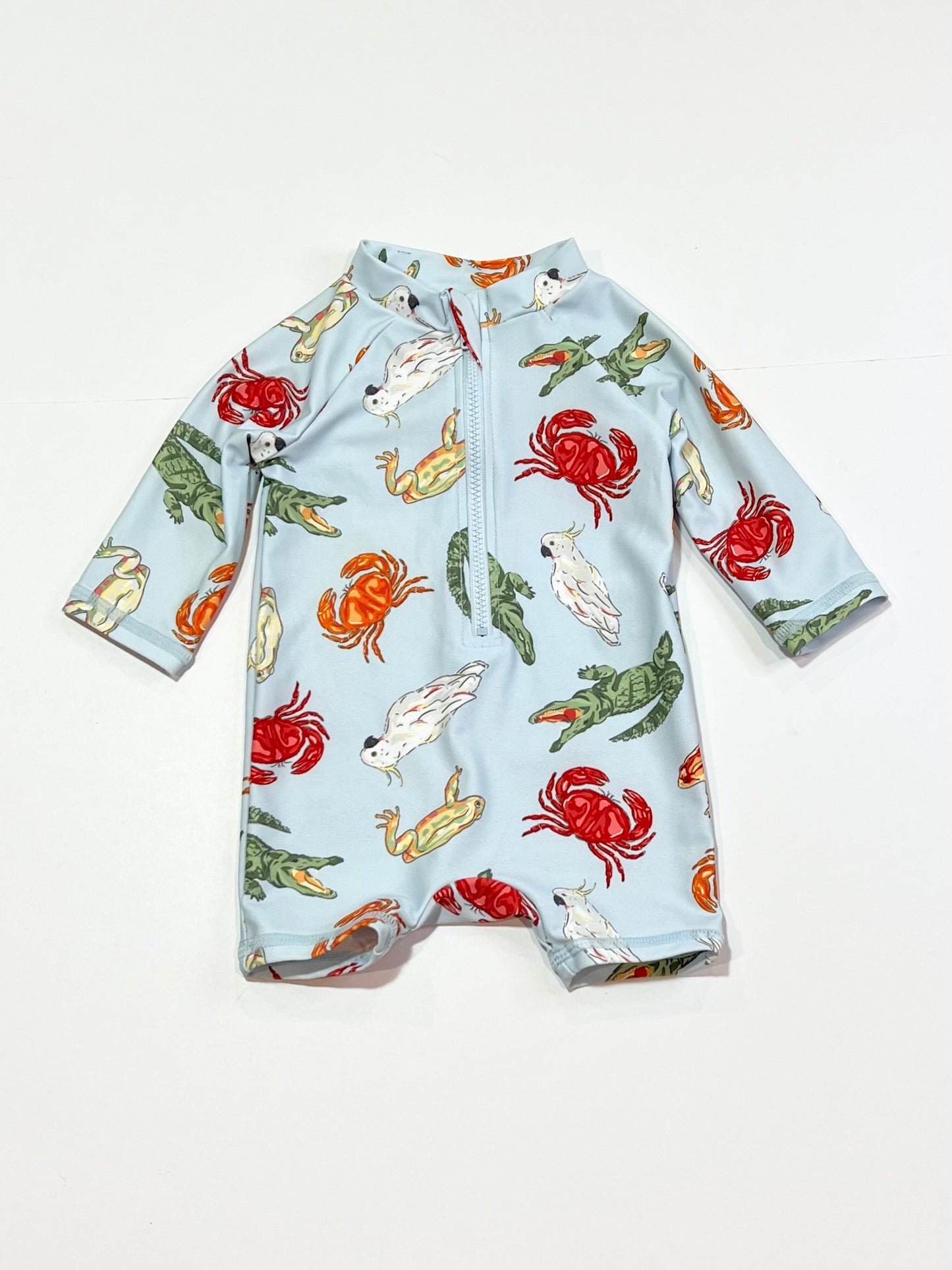 Animals zip swim suit - Size 000
