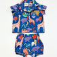 Blue animals pyjamas - Size 000