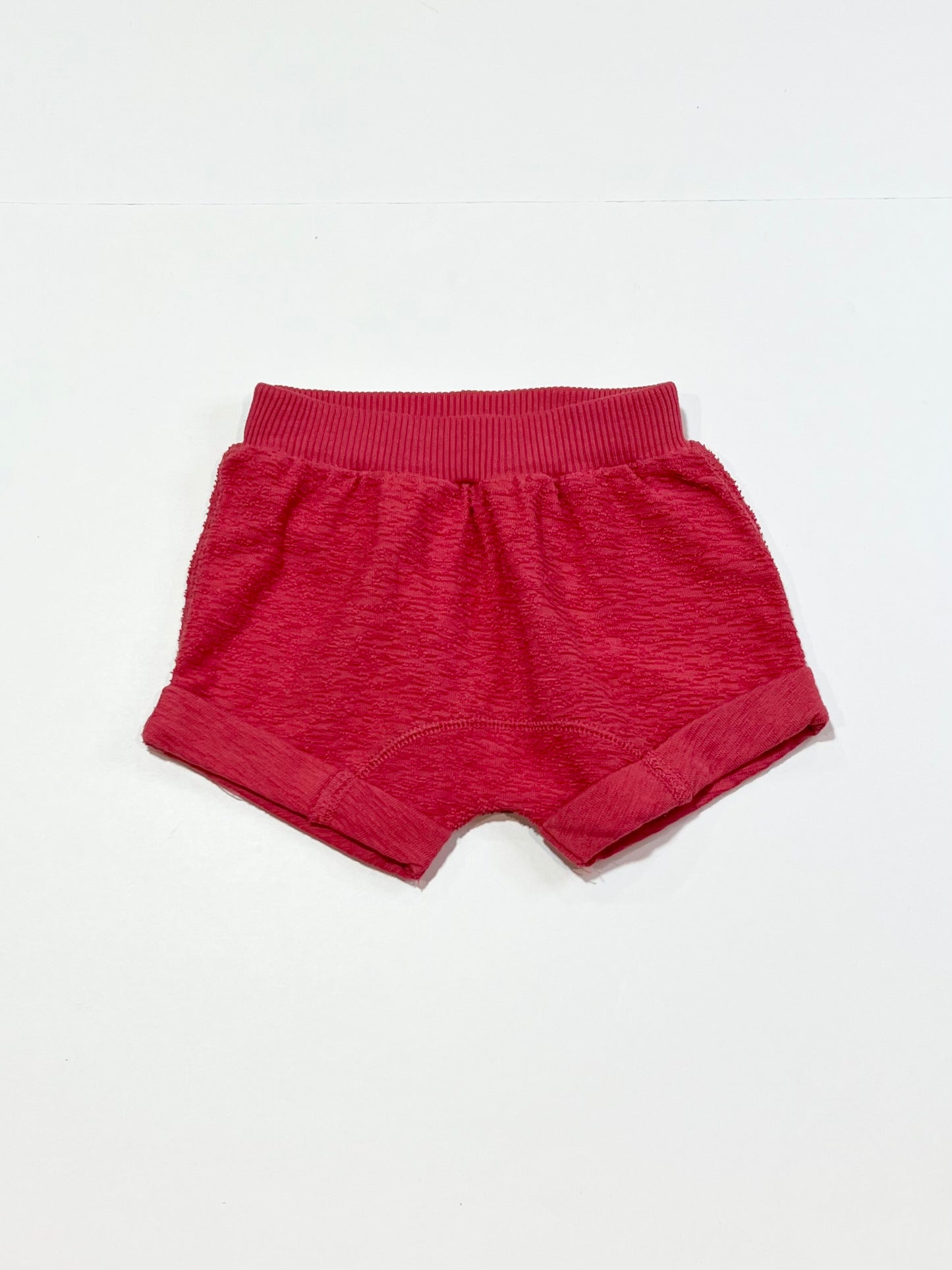 Red sweat shorts - Size 000