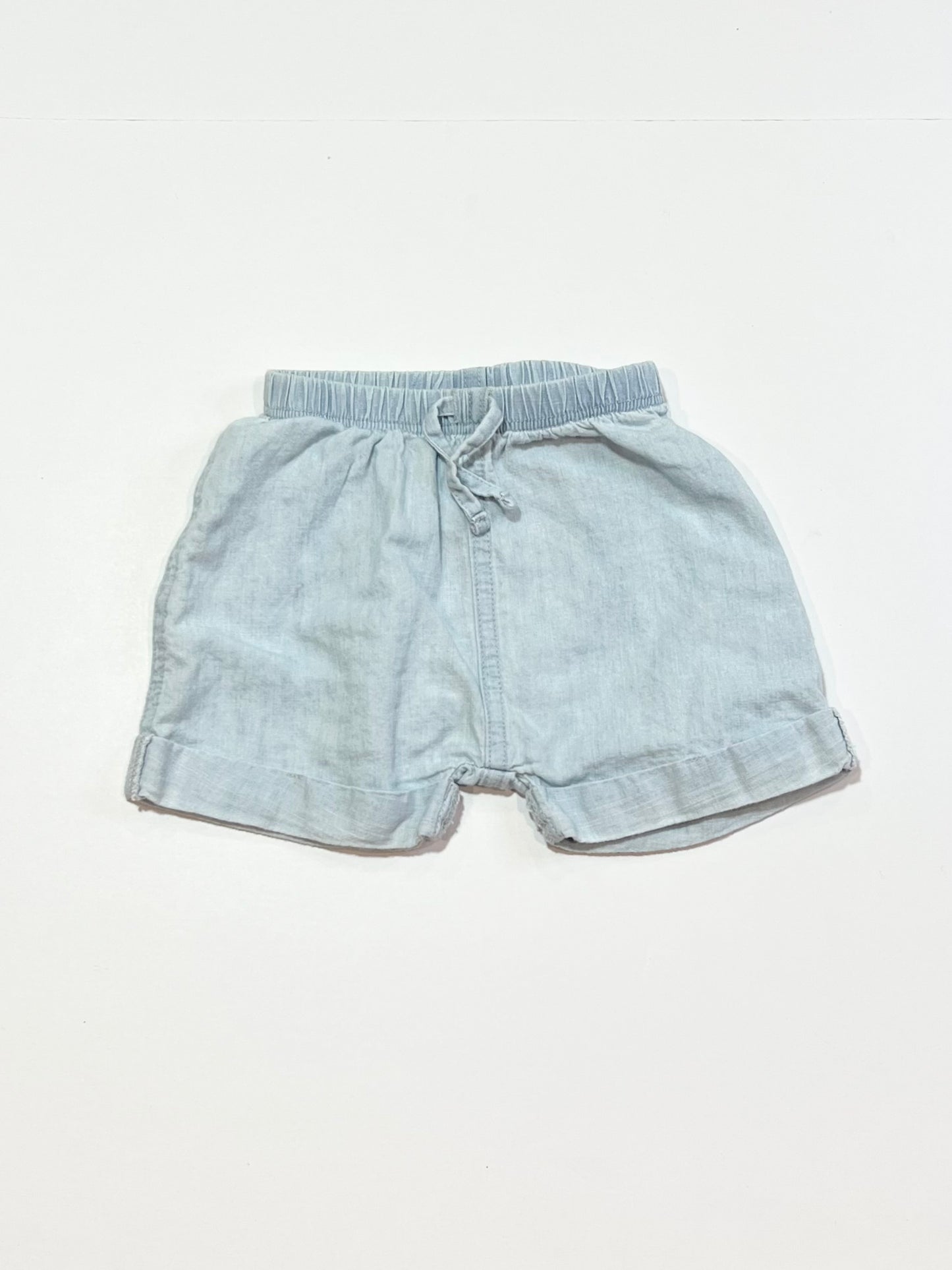 Blue cotton shorts - Size 000