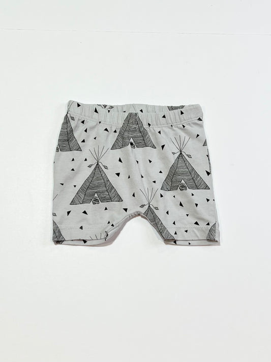 Teepee jersey shorts - Size 000