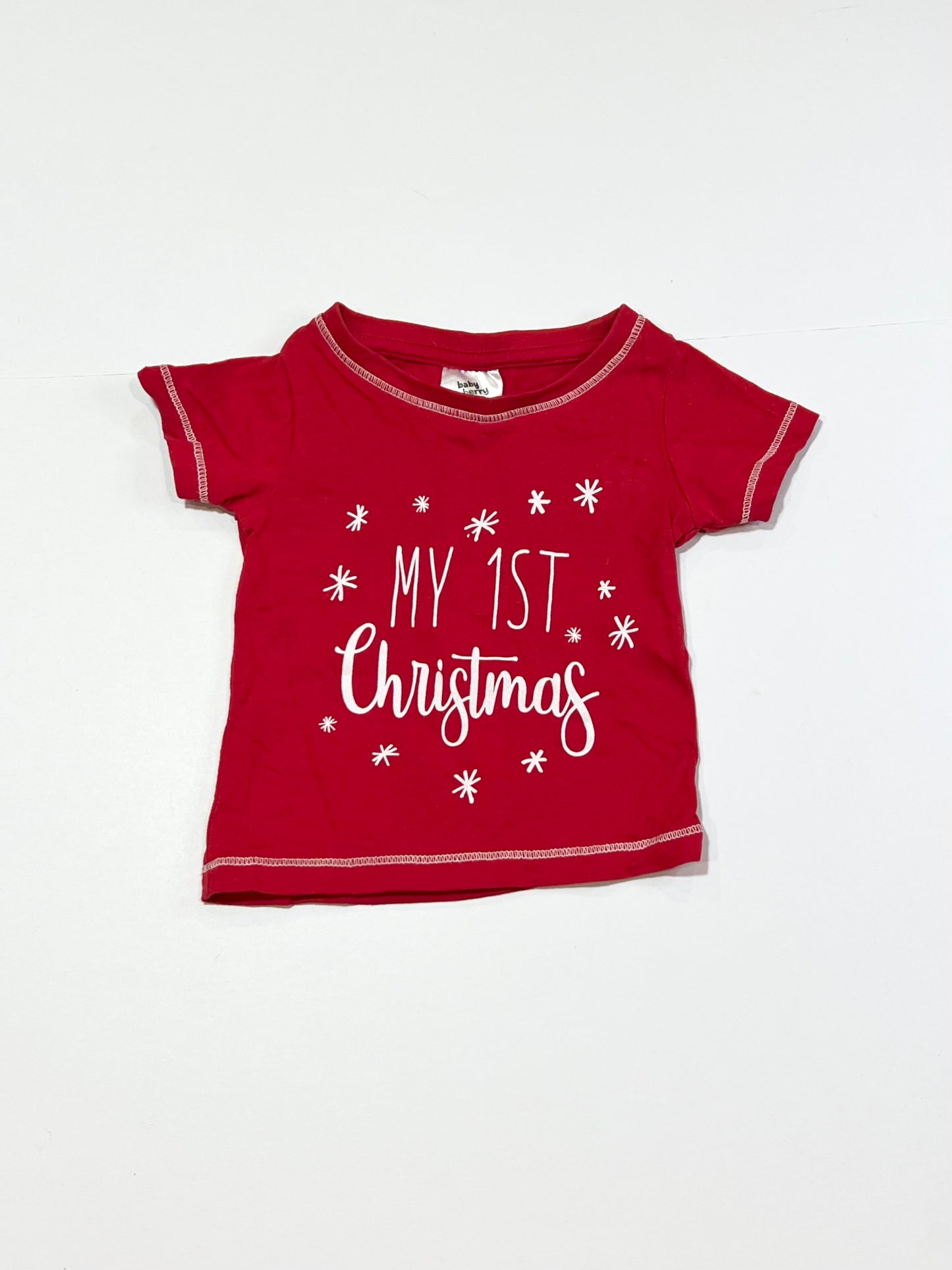 My 1st Christmas tee - Size 000