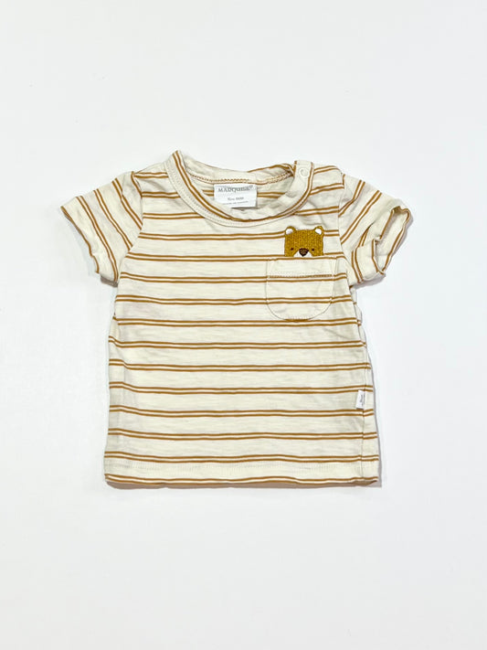 Striped bear tee - Size 000