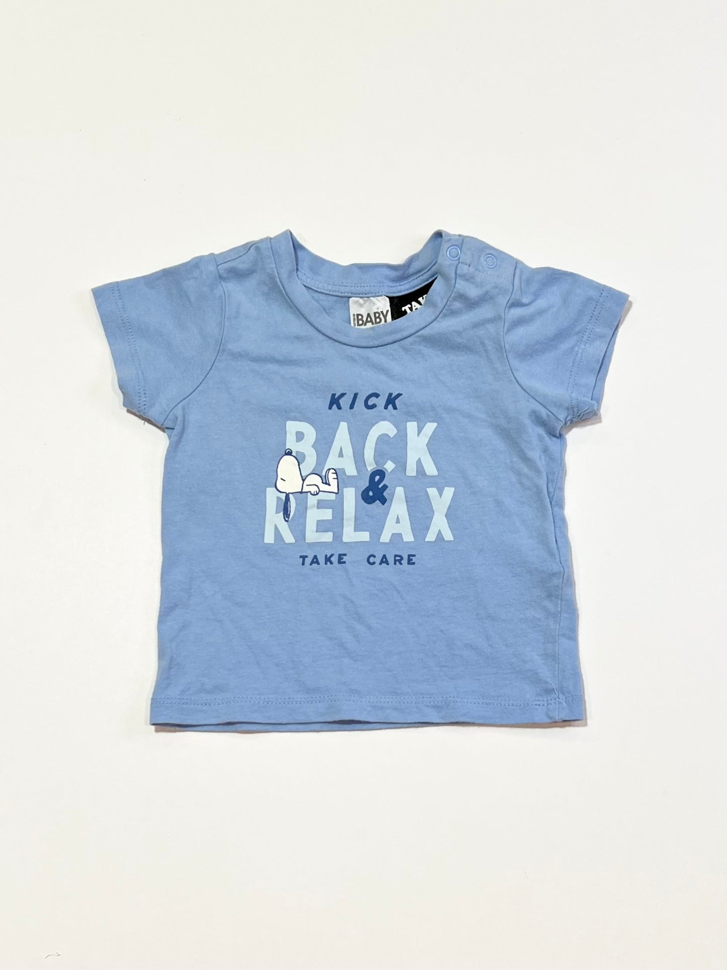 Blue Snoopy tee - Size 000