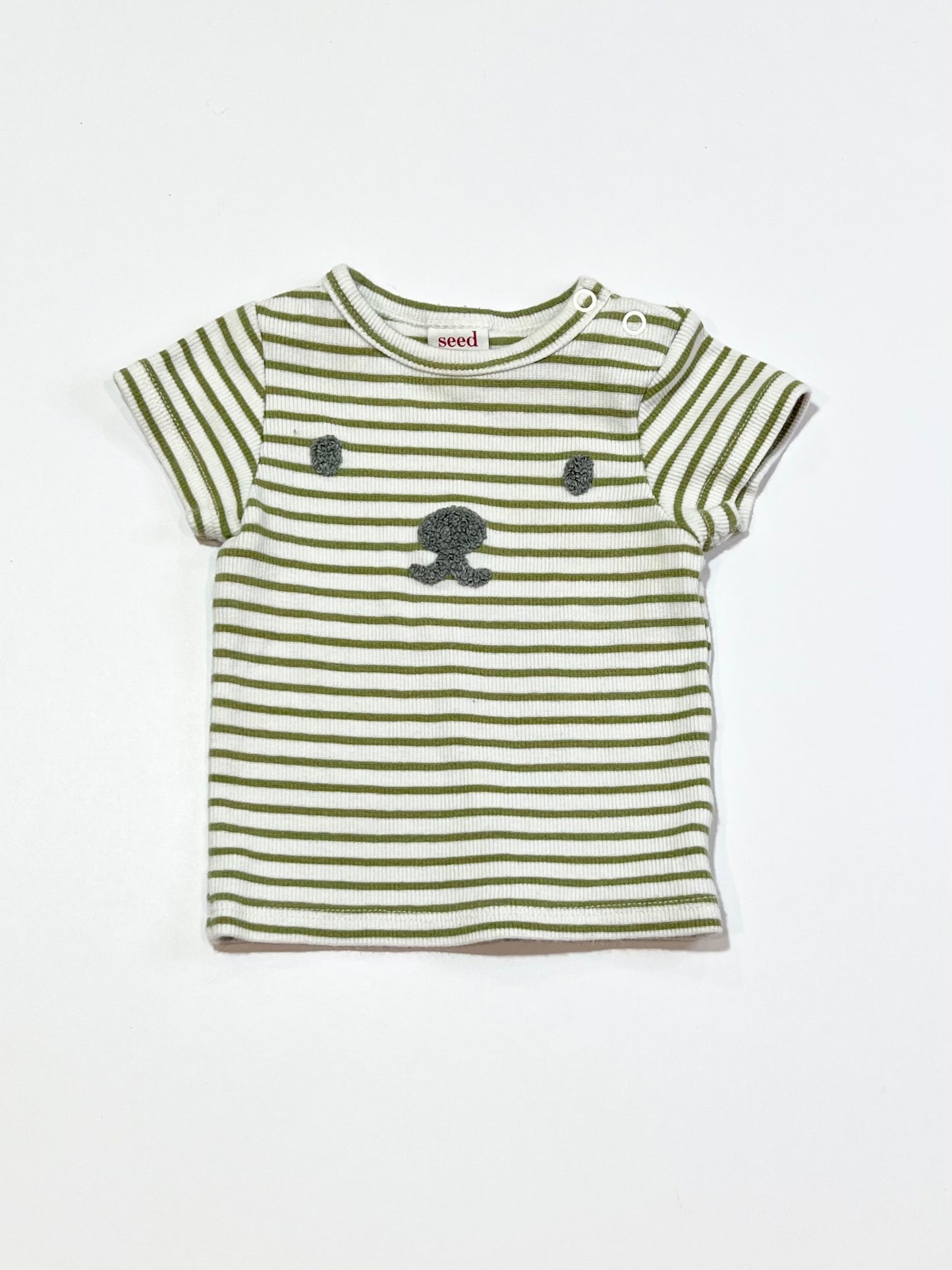 Striped ribbed tee - Size 000