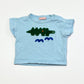 Blue croc tee - Size 000