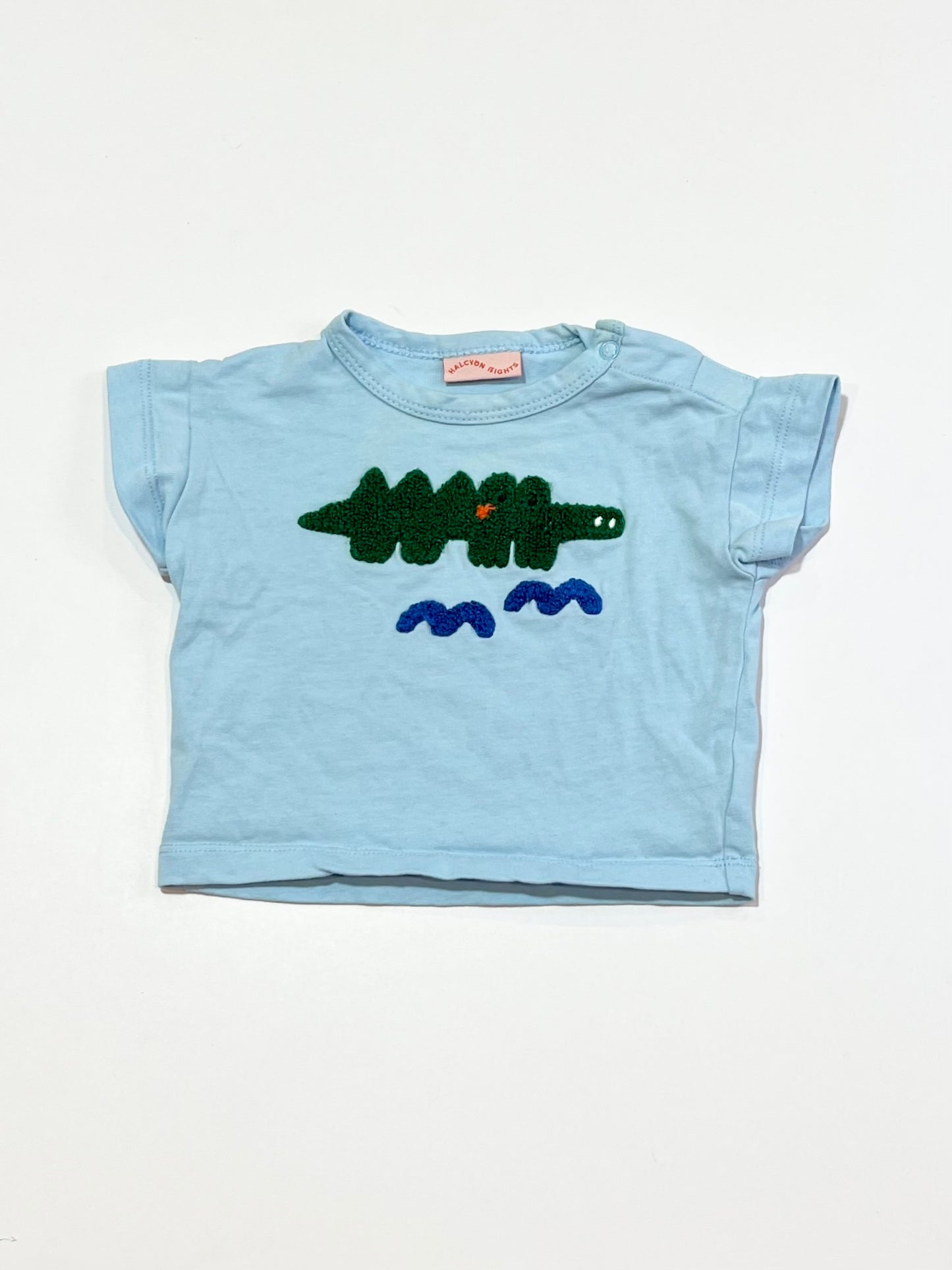 Blue croc tee - Size 000