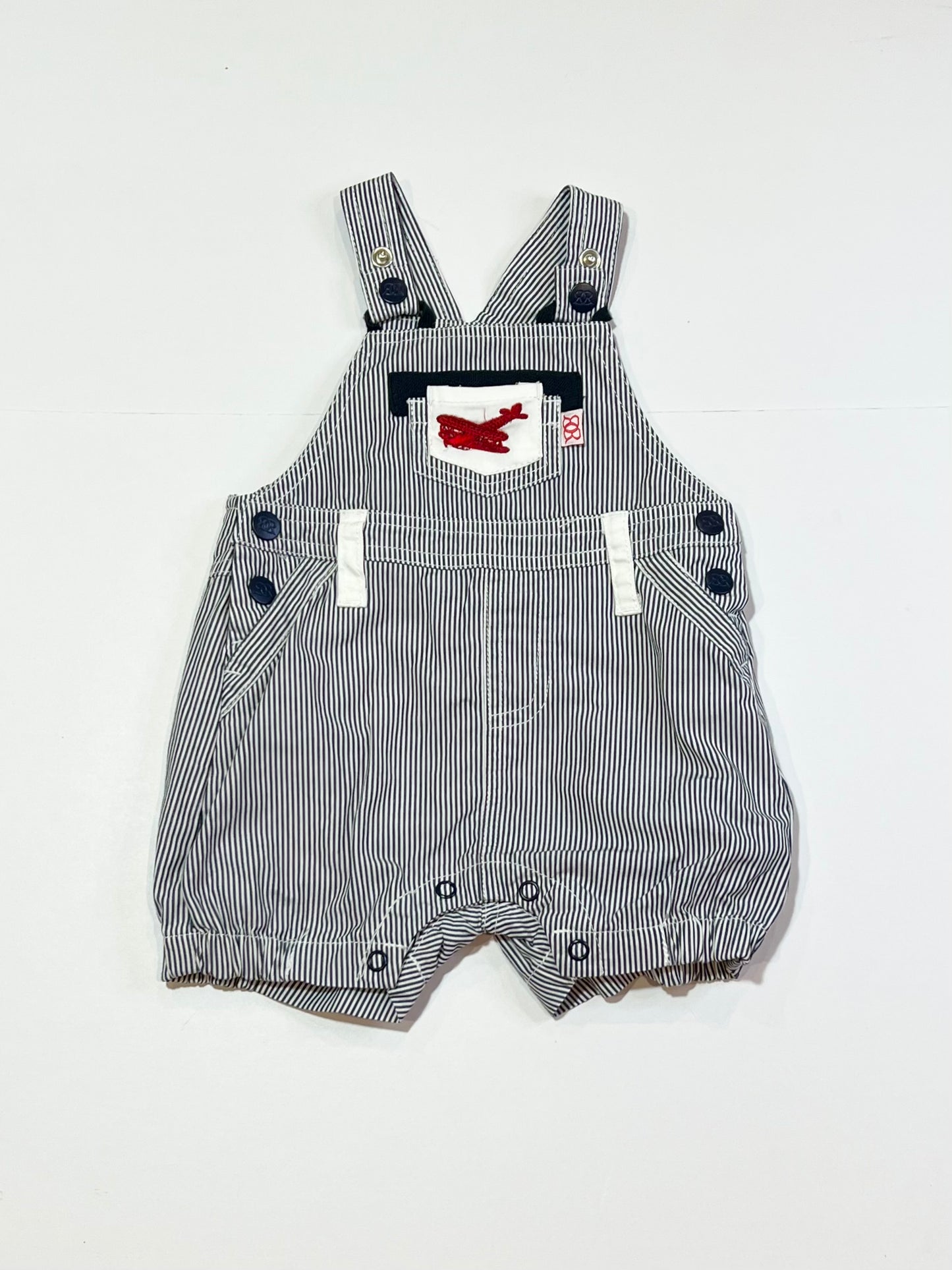 Striped aeroplane overalls - Size 000