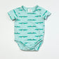 Green crocs bodysuit - Size 000