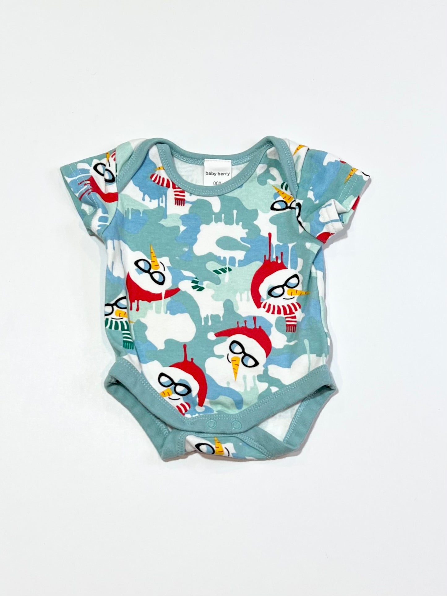 Christmas snowmen bodysuit - Size 000