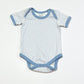 Blue patterned bodysuit - Size 000