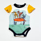Bouncing animals bodysuit - Size 000