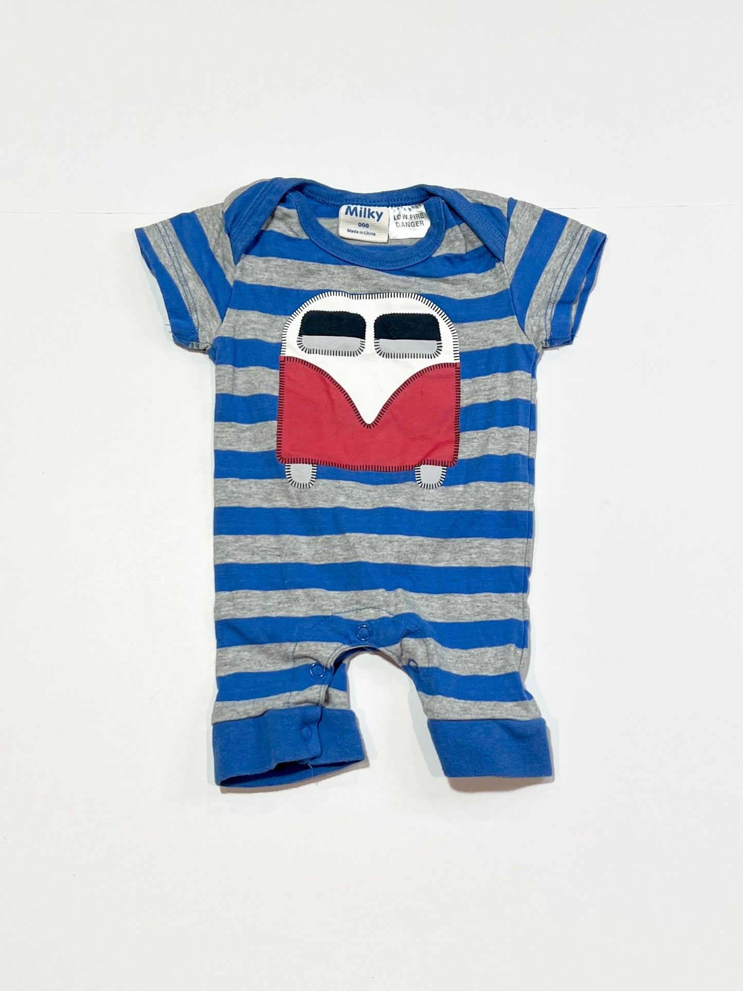 Striped Kombi romper - Size 000