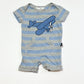 Blue aeroplane romper - Size 000